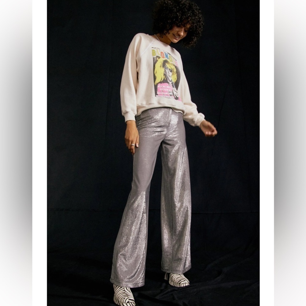 DAYDREAMER Blondie Showtime Raglan Crew Sweatshirt M NWOT - Picture 5 of 11